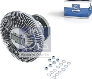 DT Spare Parts 5.41607 - Зчеплення, вентилятор радіатора autocars.com.ua