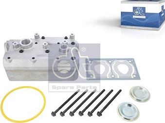 DT Spare Parts 5.42169 - Головка циліндра, пневматичний компресор autocars.com.ua