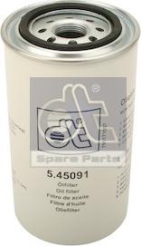 DT Spare Parts 5.45091 - Масляный фильтр autodnr.net