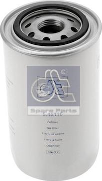 DT Spare Parts 5.45116 - Масляний фільтр autocars.com.ua