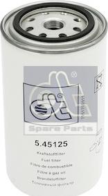 DT Spare Parts 5.45125 - Топливный фильтр autodnr.net