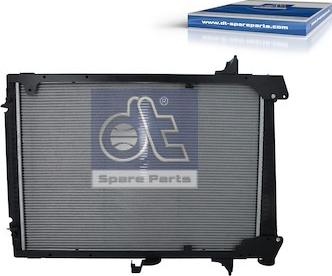 DT Spare Parts 5.45249 - Радіатор, охолодження двигуна autocars.com.ua