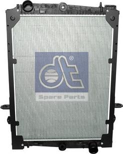 DT Spare Parts 5.45254 - Радіатор, охолодження двигуна autocars.com.ua