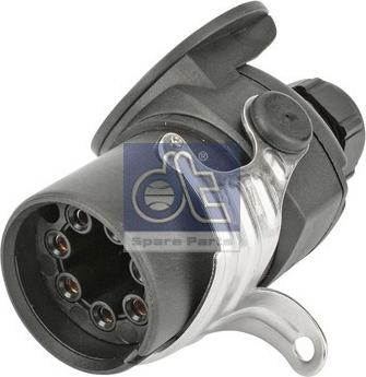 DT Spare Parts 5.77062 - Вилка, штекер причепа autocars.com.ua