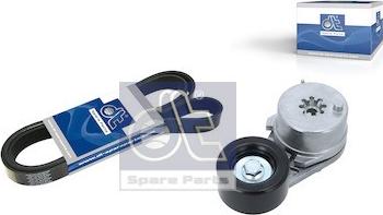 DT Spare Parts 6.00052 - Натягувач ременя, клинові зуб. autocars.com.ua