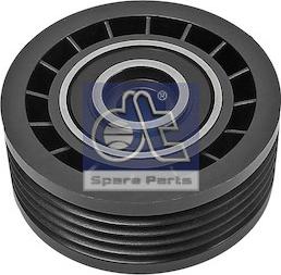 DT Spare Parts 6.31062 - Паразитний / провідний ролик, поліклиновий ремінь autocars.com.ua