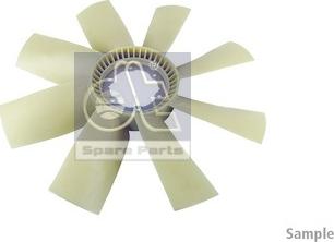 DT Spare Parts 6.35047 - Крыльчатка вентилятора, охлаждение двигателя autodnr.net