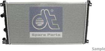 DT Spare Parts 6.35240 - Радіатор, охолодження двигуна autocars.com.ua