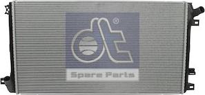 DT Spare Parts 6.35242 - Радіатор, охолодження двигуна autocars.com.ua