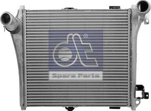 DT Spare Parts 6.35407 - Интеркулер, теплообменник турбины avtokuzovplus.com.ua