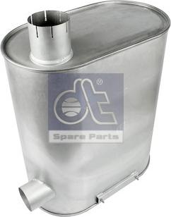 DT Spare Parts 6.37000 - Середній / кінцевий глушник ОГ autocars.com.ua