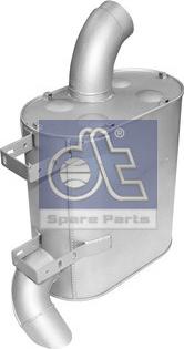 DT Spare Parts 6.37005 - Середній / кінцевий глушник ОГ autocars.com.ua