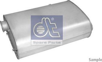 DT Spare Parts 6.37016 - Середній / кінцевий глушник ОГ autocars.com.ua
