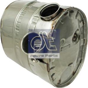 DT Spare Parts 6.37018 - Середній / кінцевий глушник ОГ autocars.com.ua