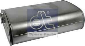 DT Spare Parts 6.37029 - Середній / кінцевий глушник ОГ autocars.com.ua