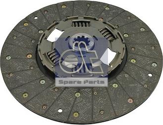 DT Spare Parts 6.40107 - Диск зчеплення autocars.com.ua