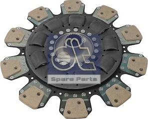 DT Spare Parts 6.40138 - Диск сцепления, фрикцион avtokuzovplus.com.ua