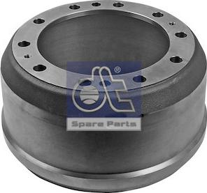 DT Spare Parts 6.60004 - Гальмівний барабан autocars.com.ua