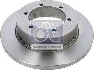 DT Spare Parts 6.60026 - Гальмівний диск autocars.com.ua