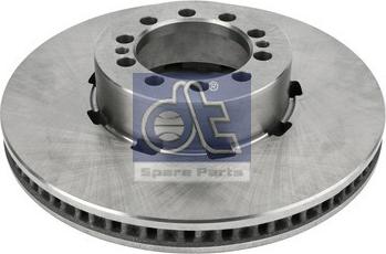 DT Spare Parts 6.61007 - Тормозной диск avtokuzovplus.com.ua