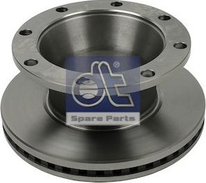 DT Spare Parts 6.61011 - Тормозной диск avtokuzovplus.com.ua