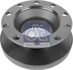 DT Spare Parts 6.61017 - Гальмівний диск autocars.com.ua