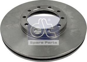 DT Spare Parts 6.61021 - Гальмівний диск autocars.com.ua