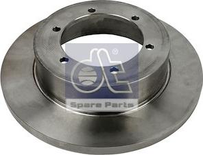 DT Spare Parts 6.61028 - Гальмівний диск autocars.com.ua