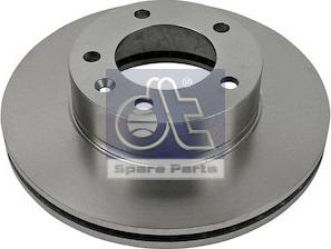 DT Spare Parts 6.61032 - Гальмівний диск autocars.com.ua