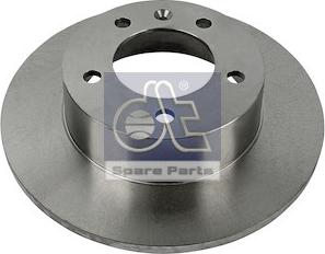 DT Spare Parts 6.61033 - Гальмівний диск autocars.com.ua