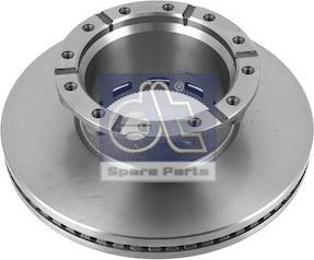 DT Spare Parts 6.61040 - Гальмівний диск autocars.com.ua