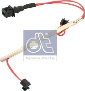 DT Spare Parts 6.61100 - Покажчик зносу, накладка гальмівної колодки autocars.com.ua