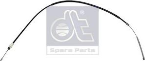 DT Spare Parts 6.62031 - Трос, гальмівна система autocars.com.ua