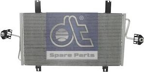 DT Spare Parts 6.73151 - Конденсатор, кондиціонер autocars.com.ua