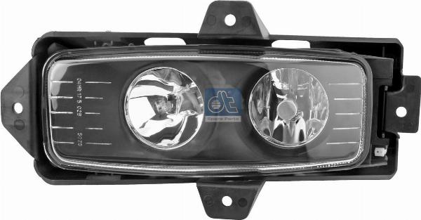 DT Spare Parts 6.84104 - Противотуманная фара autocars.com.ua