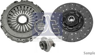 DT Spare Parts 6.93002 - Комплект зчеплення autocars.com.ua