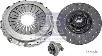 DT Spare Parts 6.93006 - Комплект зчеплення autocars.com.ua