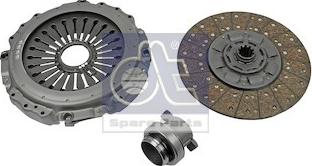 DT Spare Parts 6.93017 - Комплект зчеплення autocars.com.ua