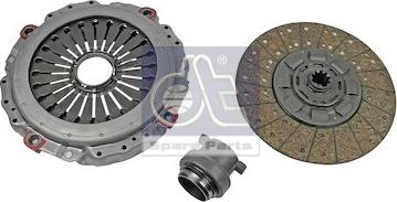 DT Spare Parts 6.93018 - Комплект зчеплення autocars.com.ua