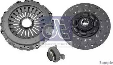 DT Spare Parts 6.93030 - Комплект зчеплення autocars.com.ua