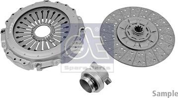 DT Spare Parts 6.93036 - Комплект зчеплення autocars.com.ua