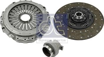 DT Spare Parts 6.93037 - Комплект зчеплення autocars.com.ua