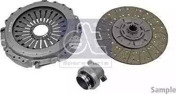 DT Spare Parts 6.93039 - Комплект зчеплення autocars.com.ua