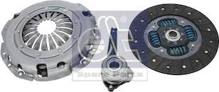 DT Spare Parts 6.93050 - Комплект зчеплення autocars.com.ua