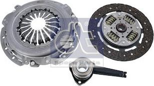 DT Spare Parts 6.93051 - Комплект зчеплення autocars.com.ua