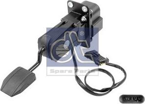 DT Spare Parts 7.15502 - Педаль акселератора avtokuzovplus.com.ua