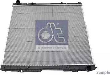 DT Spare Parts 7.21009 - Радиатор, охлаждение двигателя avtokuzovplus.com.ua