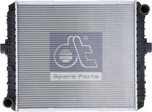 DT Spare Parts 7.21017 - Радиатор, охлаждение двигателя avtokuzovplus.com.ua