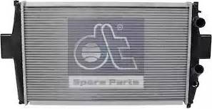 DT Spare Parts 7.21030 - Радіатор, охолодження двигуна autocars.com.ua