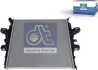 DT Spare Parts 7.21045 - Радіатор, охолодження двигуна autocars.com.ua